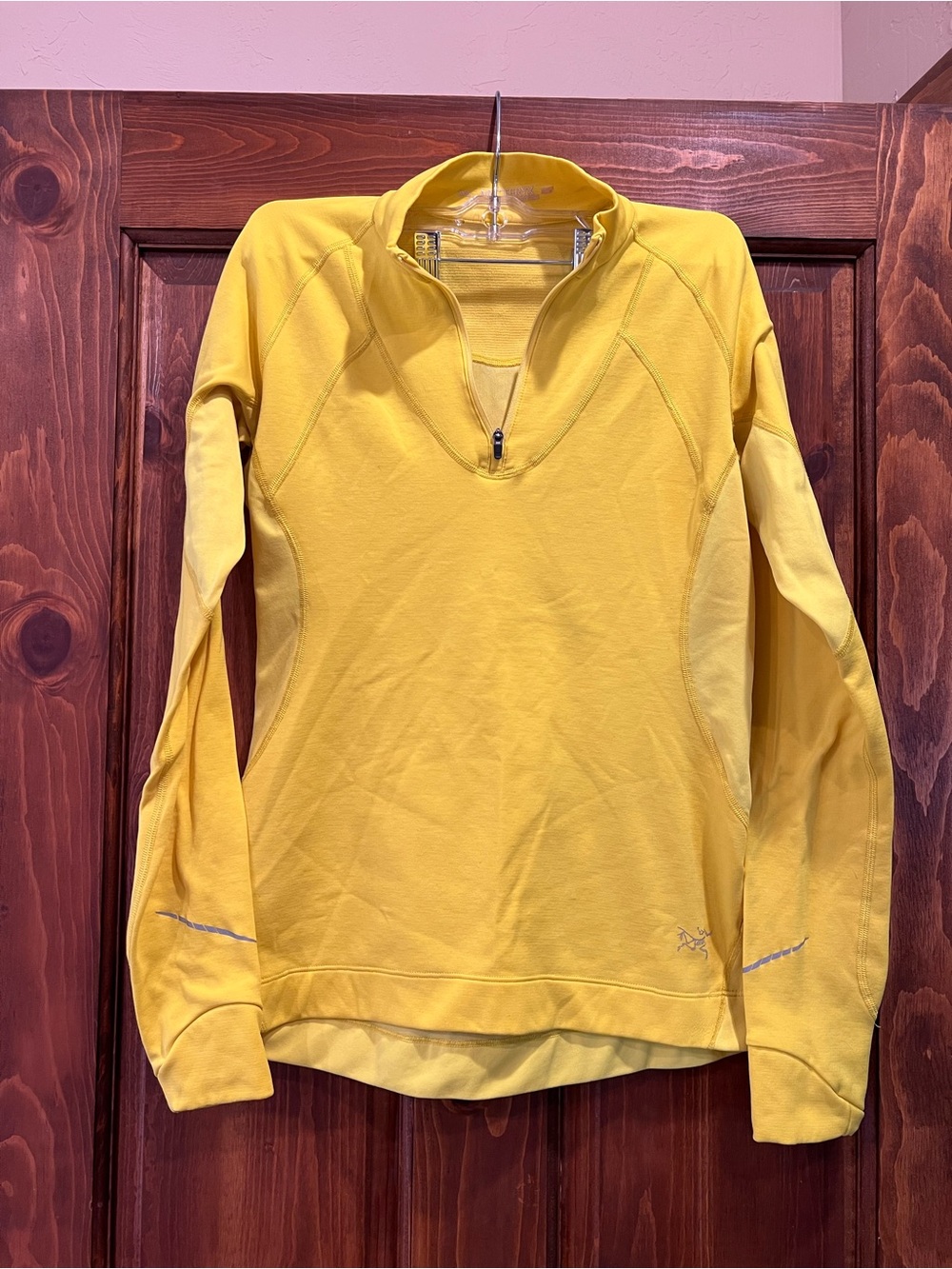 Arc'teryx Women's Bright Yellow Half-Zip Pullover